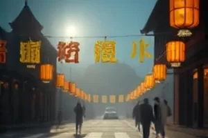 《指尖的火》火柴划过纸面的特写，火苗刚刚燃起